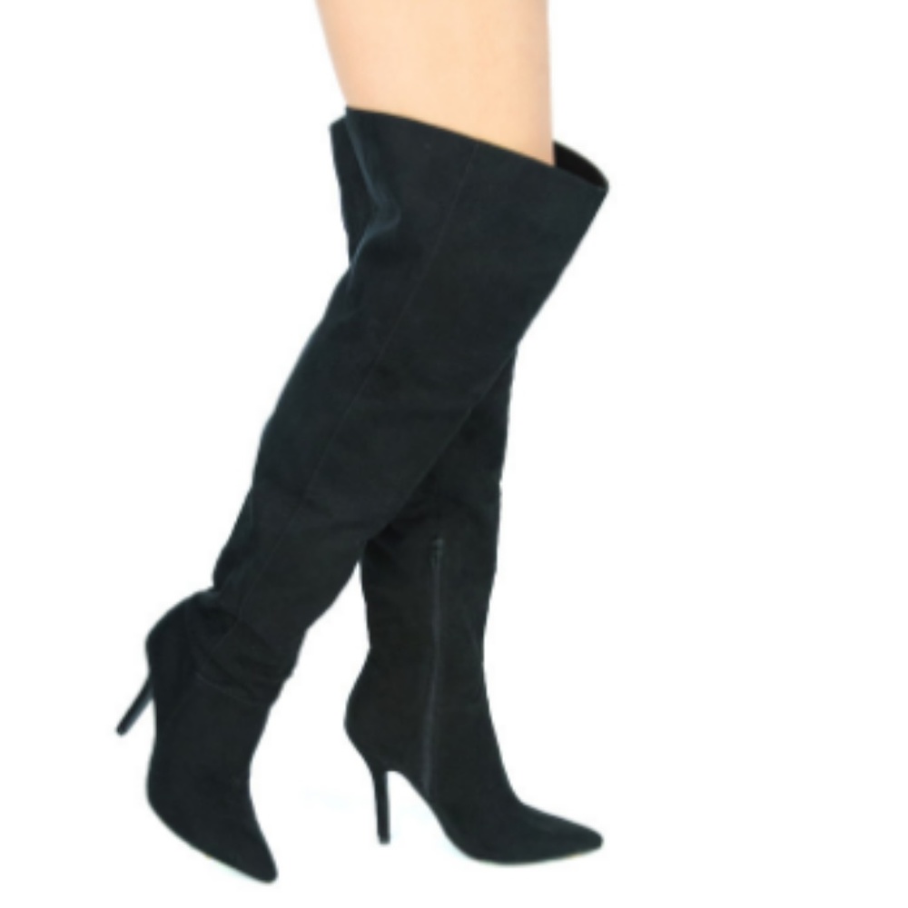 BLK Thigh High Boots